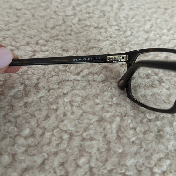 Tom Ford Tortoise Shell Rectangular unisex frames Eyeglasses TF5295 - Picture 4 of 6